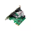 InLine sąsajos plokštė 2x Serial 9 Pin PCIe PCI-Express vyriška