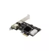 InLine PCIe plokštė su 2x PS/2 ir USB 2.0 vidine jungtimi, 0.48 Gbit/s