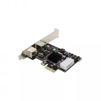InLine PCIe plokštė su 2x PS/2 ir USB 2.0 vidine jungtimi, 0.48 Gbit/s