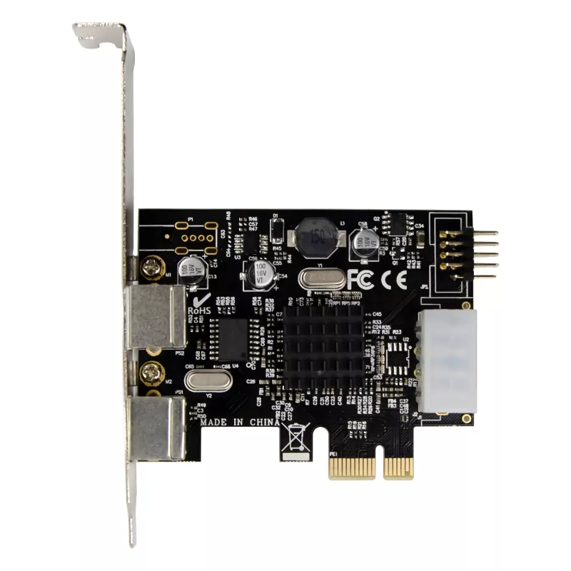 InLine PCIe plokštė su 2x PS/2 ir USB 2.0 vidine jungtimi, 0.48 Gbit/s