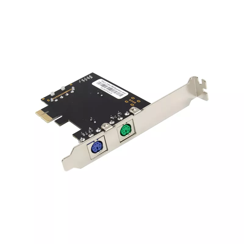 InLine PCIe plokštė su 2x PS/2 ir USB 2.0 vidine jungtimi, 0.48 Gbit/s