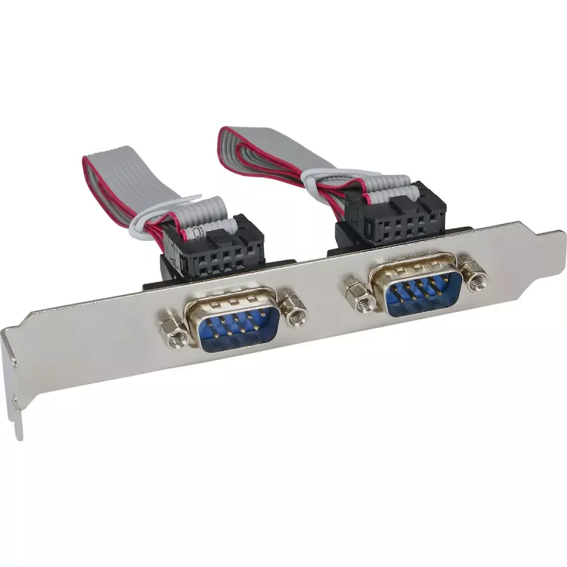 InLine PCIe kortelė su 1 lygiagrečiu (25 kontaktų) ir 2 nuosekliais (9 kontaktų) prievadais