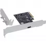 Vidinė USB-C PCIe adapterio kortelė InLine 76660I 20 Gbit/s