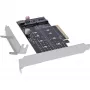 InLine 76660N Vidinė M.2 sąsajos plokštė PCIe vyriška 64 Gbit/s