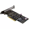 InLine 76660N Vidinė M.2 sąsajos plokštė PCIe vyriška 64 Gbit/s