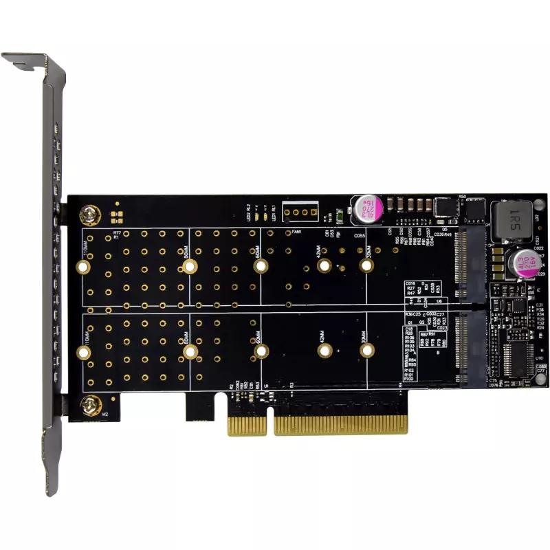 InLine 76660N Vidinė M.2 sąsajos plokštė PCIe vyriška 64 Gbit/s