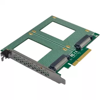 InLine 76660P vidinis U.2 adapteris PCIe vyriškas 4 Gbit/s 3.3 V