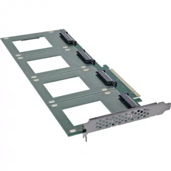 InLine 76660R vidinė U.2 sąsajos plokštė PCIe vyriška 4 Gbit/s