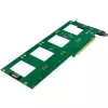 InLine 76660R vidinė U.2 sąsajos plokštė PCIe vyriška 4 Gbit/s
