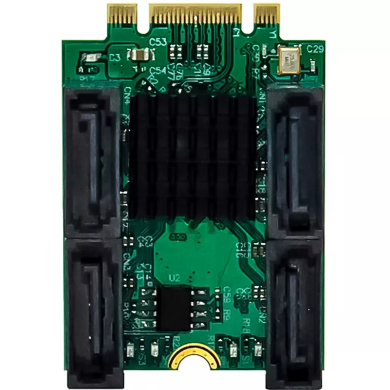InLine 76660U vidinė SATA sąsajos plokštė M.2 į SATA 6 Gbit/s