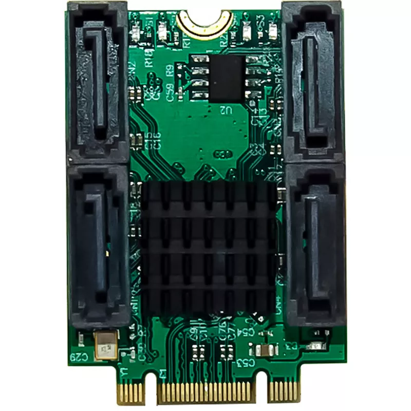 InLine 76660U vidinė SATA sąsajos plokštė M.2 į SATA 6 Gbit/s