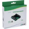 InLine 76660U vidinė SATA sąsajos plokštė M.2 į SATA 6 Gbit/s