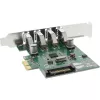 InLine USB 3.0 4 prievadų pagrindinis valdiklis PCIe su žemo profilio laikikliu ir 4 kontaktų papildomu maitinimu