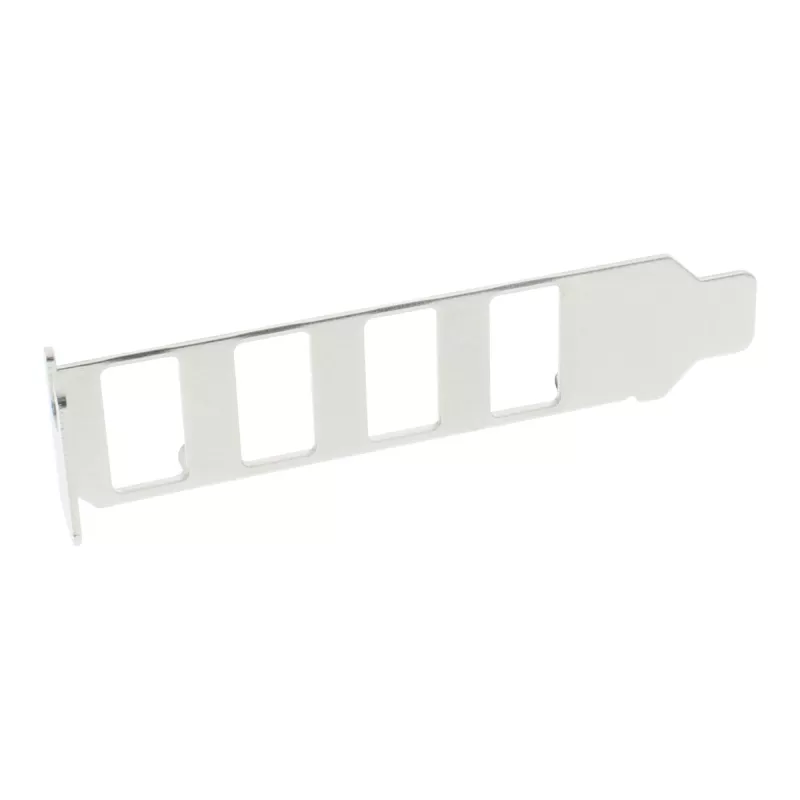 InLine USB 3.0 4 prievadų pagrindinis valdiklis PCIe su žemo profilio laikikliu ir 4 kontaktų papildomu maitinimu