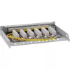InLine Patch panel Cat.6A 0.5U 6 prievadų, stalinis/sieninis/stovo, pilkas, su dulkių apsauga