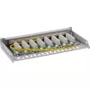 InLine Patch panel Cat.6A 0,5U 8 prievadų, staliniam montavimui / ant sienos, šviesiai pilka RAL7035