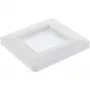 Sieninis rėmelis su šepetėliu InLine 78501 televizoriui, plastikinis, baltas RAL9010, 80×80 mm