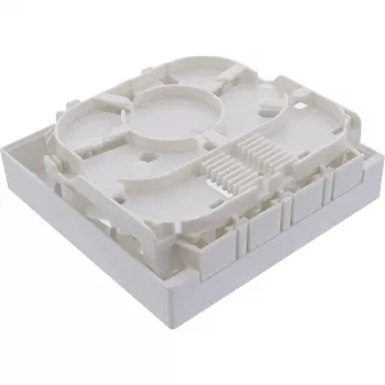 InLine FTTH tuščia pabaigos dėžutė iki 4x LC duplex / 4x SC simplex, balta