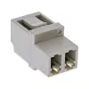 InLine Fiber optinis adapteris dupleksinis LC/LC moteriškas MultiMode keramine mova