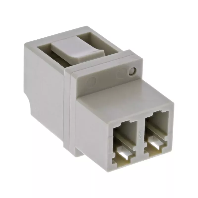 InLine Fiber optinis adapteris dupleksinis LC/LC moteriškas MultiMode keramine mova