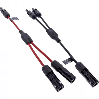 InLine 95020 Saulės kabelių Y-šakotuvas 4 mm² 1500 V 30 A 0,36 m