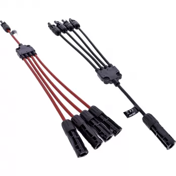 InLine 95040 saulės kabelio Y-skirstytuvas, 4 mm², 1500 V, 30 A