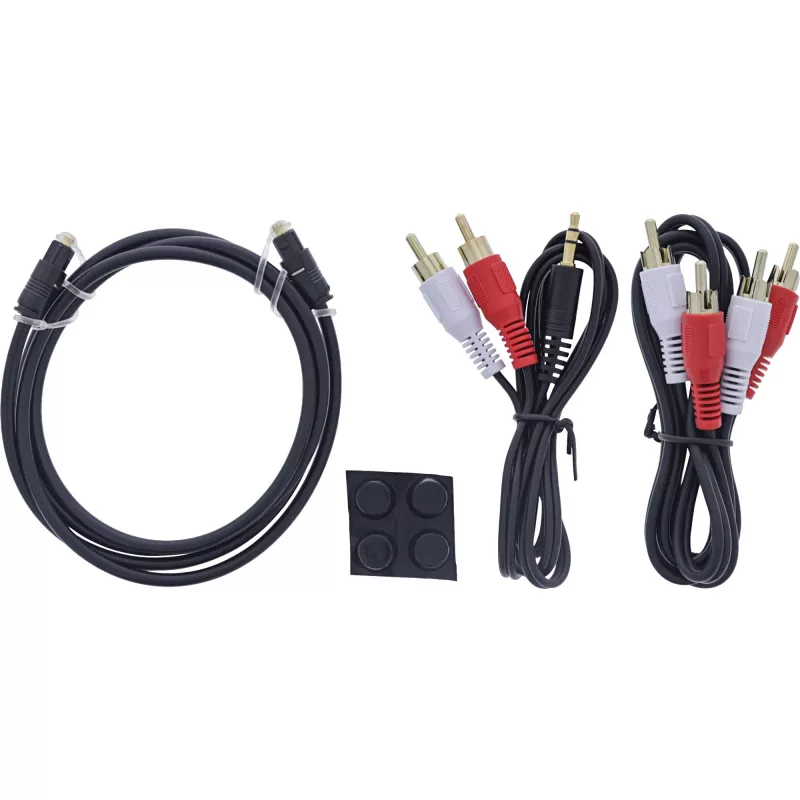InLine Bluetooth 5.1 HiFi imtuvas ir USB DAC su LCD, 30 m