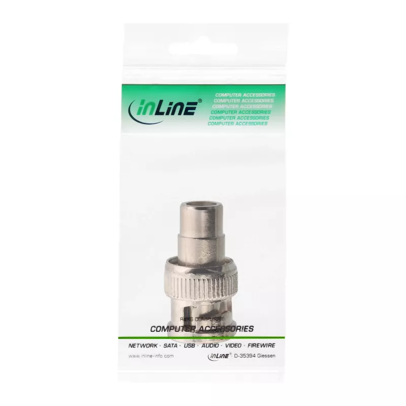 Vaizdo adapteris InLine 99321 RCA lizdas – BNC kištukas