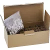 Keystone modulis InLine B-76202Q — plokščias pilkas RJ-45, 14,5×31,8×19,4 mm