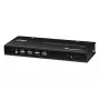 ATEN CS742H 2 prievadų USB 4K HDMI dviejų monitorių KVM jungiklis su kabeliais