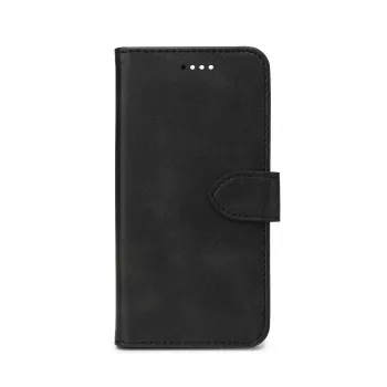 Dėklas-piniginė eSTUFF ES67110011-BULK, skirtas iPhone 17 Pro Max, juoda, 3 kortelių kišenės