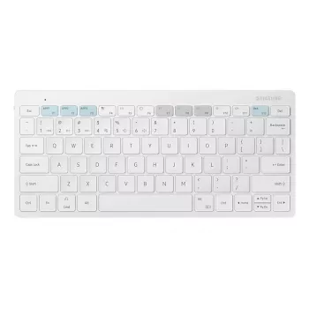 Samsung belaidė klaviatūra EJ-B3400BWGGDE balta Bluetooth QWERTZ vokiška AAA