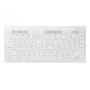 Samsung belaidė klaviatūra EJ-B3400BWGGDE balta Bluetooth QWERTZ vokiška AAA