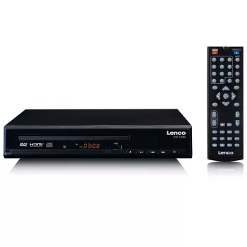 DVD grotuvas Lenco DVD-120 juodas NTSC PAL 20–20000 Hz 90 dB