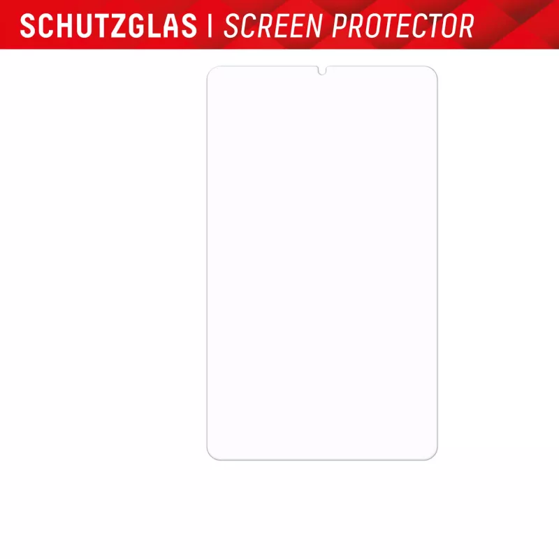 Displex Tablet Glass (9H) Samsung Galaxy Tab A11/A9, su Eco montavimo rėmeliu, nedūžtantis