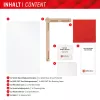 Displex Tablet Glass (9H) Samsung Galaxy Tab A11/A9, su Eco montavimo rėmeliu, nedūžtantis