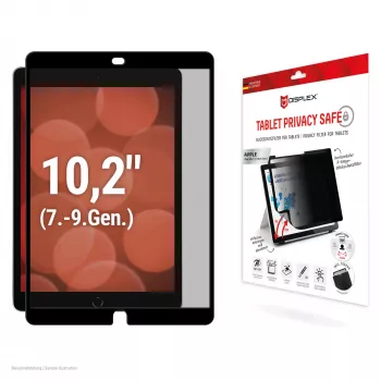 Displex TABLET PRIVACY SAFE nuimamas dvipusis privatumo filtras iPad 10,2'' (7./8./9. kartos)