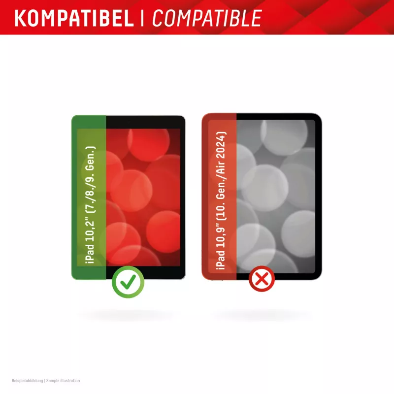 Displex TABLET PRIVACY SAFE nuimamas dvipusis privatumo filtras iPad 10,2'' (7./8./9. kartos)