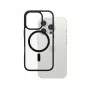 PanzerGlass HardCase Skaidrus su Juodu MagSafe ir Rėmeliu iPhone 16 Pro