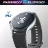 Cellularline ION PRO Round išmanusis laikrodis su Bluetooth® ir programėle, 3,51 cm (1,38 colio), TFT, liečiamas ekranas, 0,00064 GB, 98 g