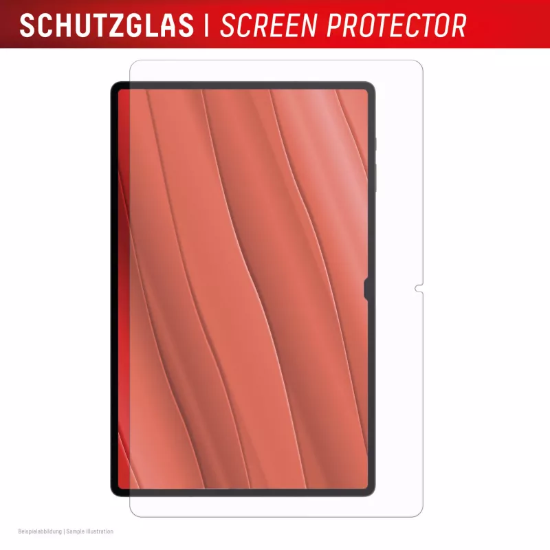 Displex Tablet Glass (9H) Samsung Galaxy Tab S10 FE+ su Eco montavimo rėmeliu, nedūžtantis