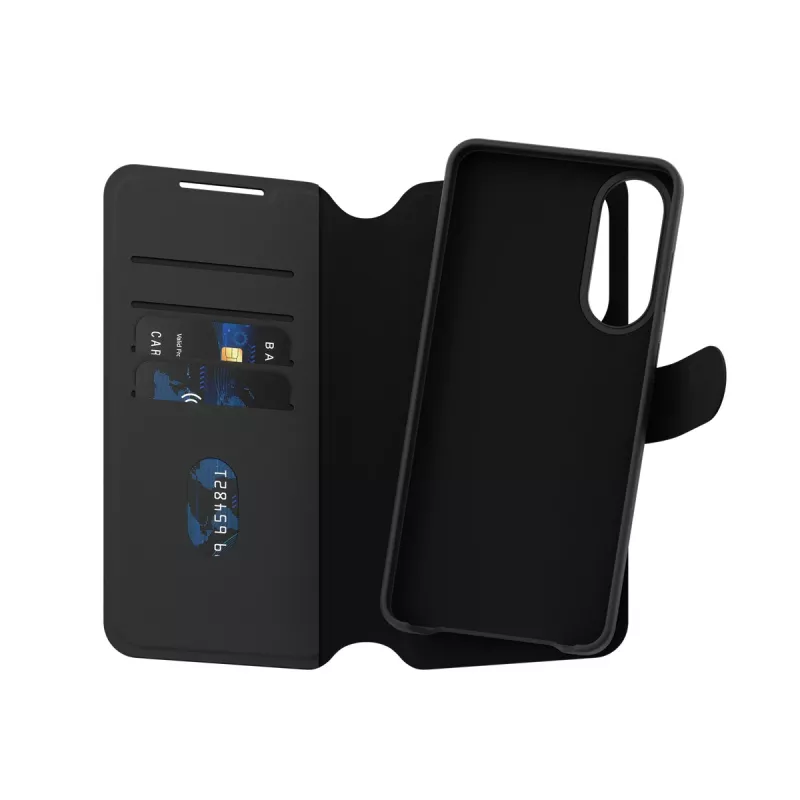 PanzerGlass CARE™ by ® Tango 2-in-1 dėklas su pinigine, Qi suderinamas, Samsung S25 Edge