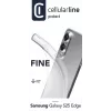 Cellularline Fine - Galaxy S25 Edge, Dėklas, Samsung, Galaxy S25 Edge, 16.9 cm (6.66 colio), Skaidrus