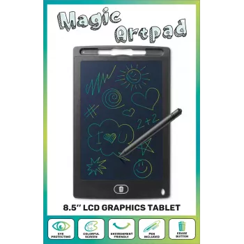 Tech Pop grafinė planšetė Juoda