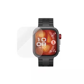 Apsauginis stiklas PanzerGlass, skirtas Huawei Watch Fit 4 Pro – grūdintas stiklas, atsparus įbrėžimams, tikslus išpjovimas