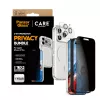 PanzerGlass CARE Privacy Case iPhone 17 Pro 3-in-1 — privatumo dėklas su integruotu fotoaparato dangteliu