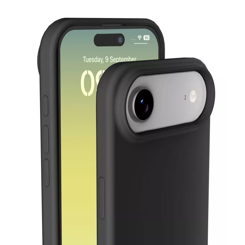 Cellularline Sensation - itin minkštas silikoninis dėklas iPhone Air, švelnus liesti, elegantiška apsauga