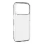 Cellularline Clear Protect - Kietas dėklas iPhone 17 Pro su guminiais kraštais