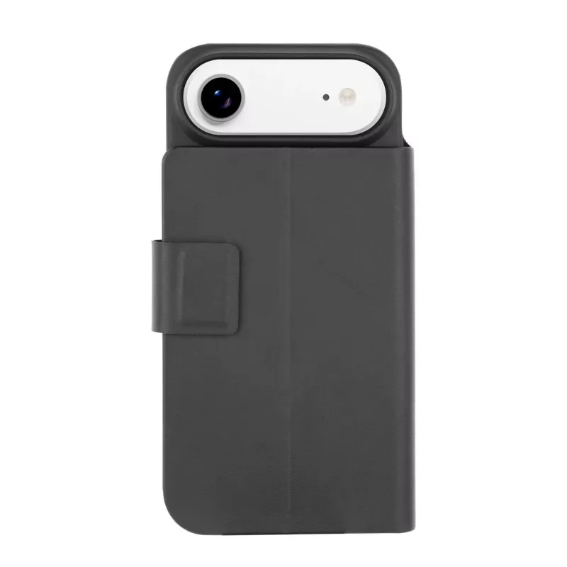 Cellularline Book Agenda dėklas iPhone Air su magnetiniu užsegimu, dirbtinės odos, juodas