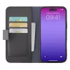 Cellularline Book Agenda dėklas iPhone 17 Pro su magnetiniu užraktu, dirbtinės odos apdaila